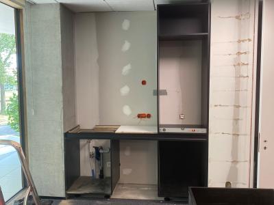 Bijkeuken in kantoorruimte