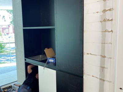 Bijkeuken in kantoorruimte