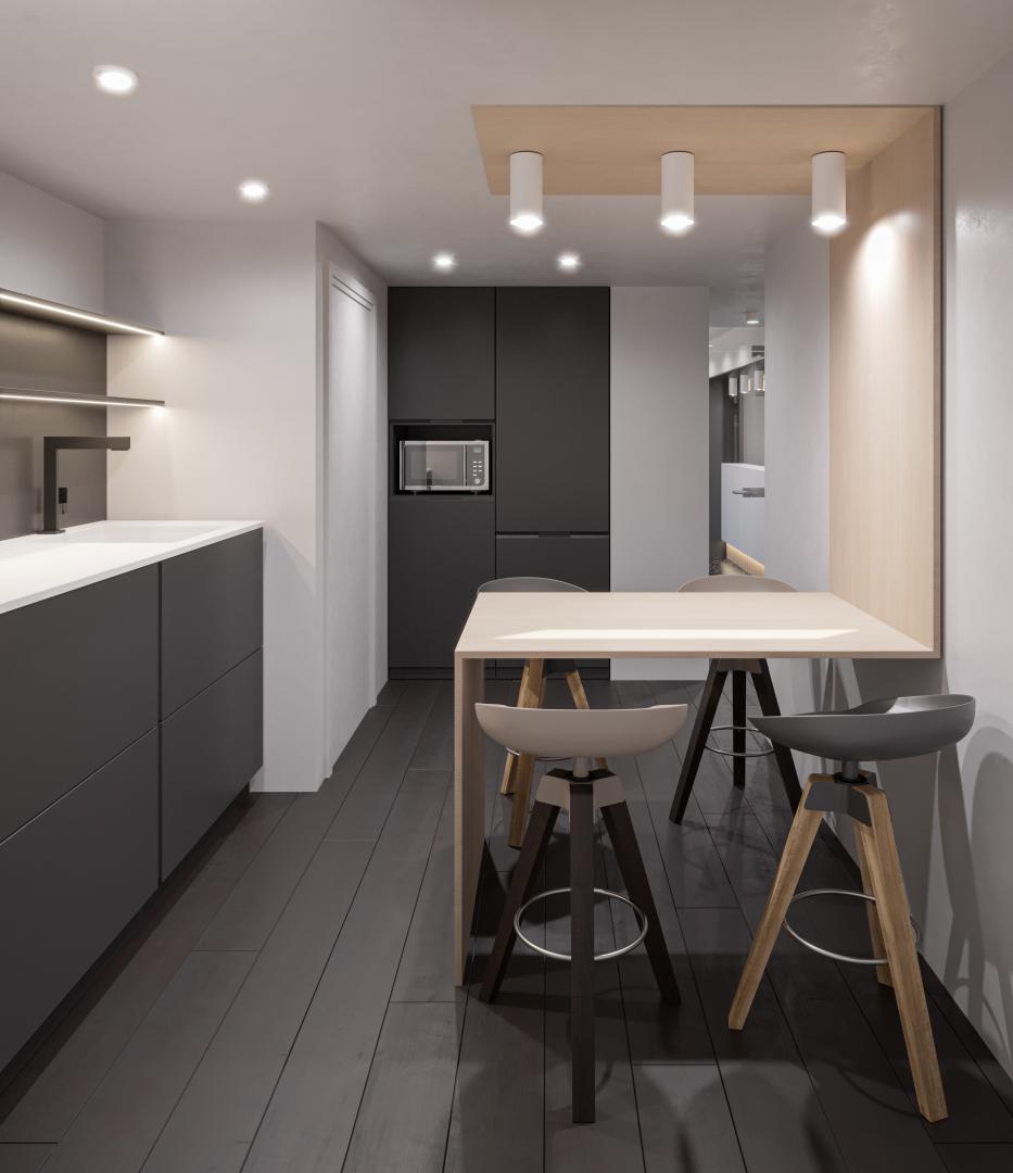 Deze prachtige bar in een privé villa