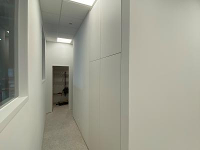 Inbouwkast in fitnessruimte