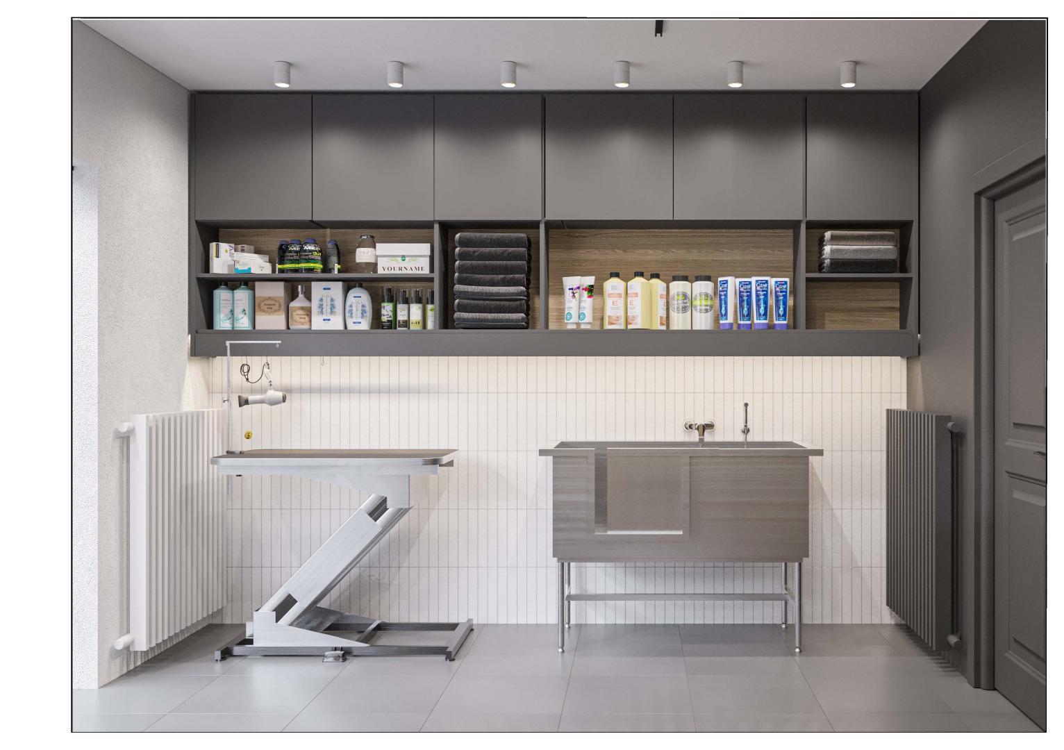 Oase van Rust: Transformatie van een Lege Muur met Eiken Fineer